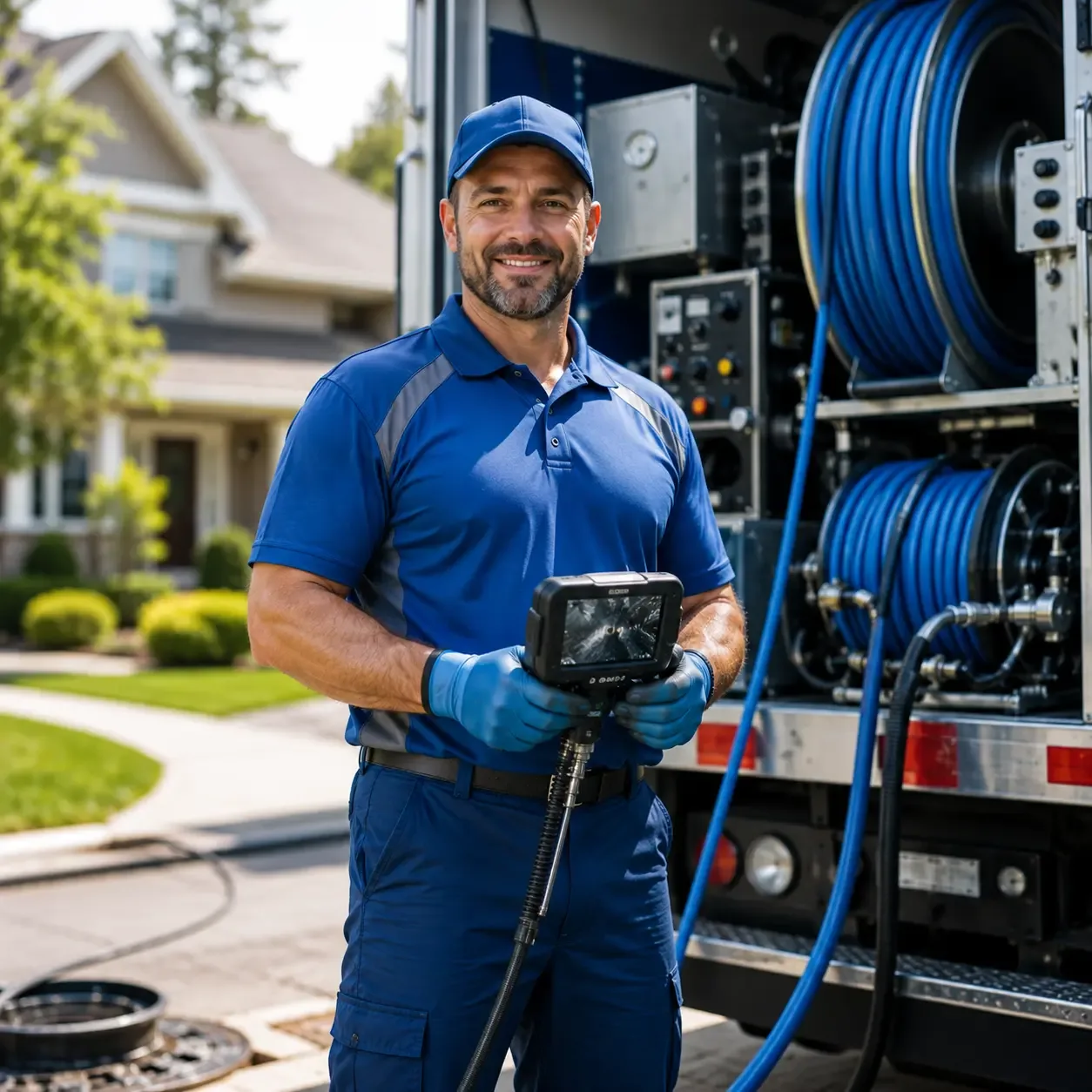 Local outdoor drain cleaning specialists in Violet, LA